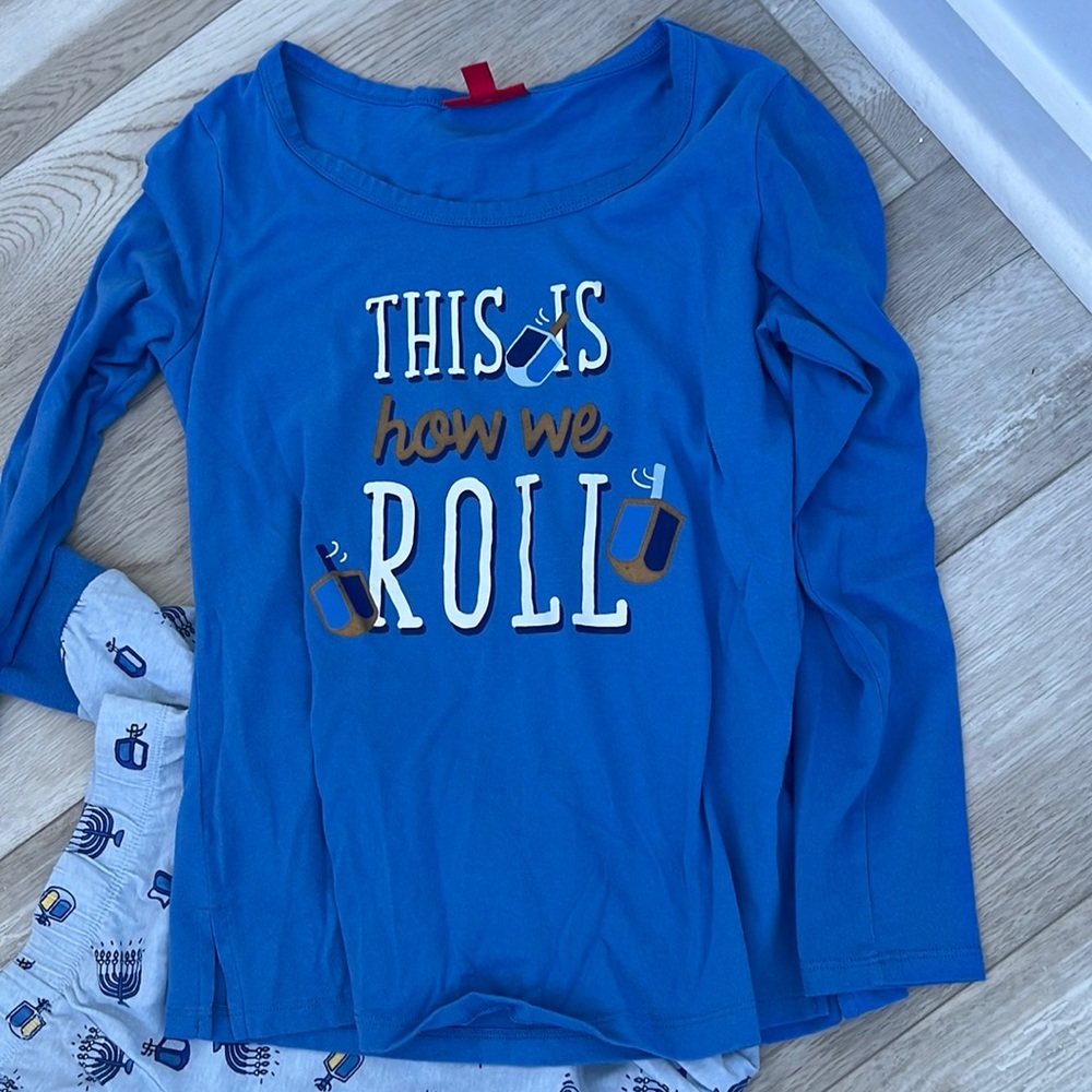 Adult Hanukkah Pajamas. Family set. Men’s large sold separately or bundle.